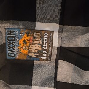 Dixon Flannel Black and Gray Shirt